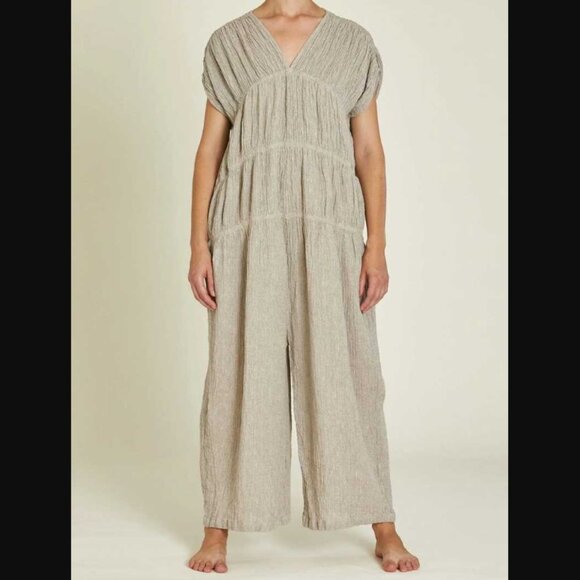 Black Crane Accordion Jumpsuit in Ash Size Small - Picture 1 of 5